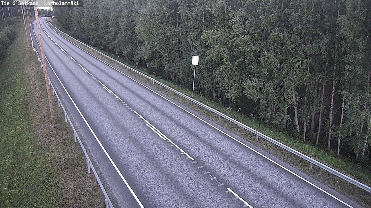 Kelikamerat Kuva Tie 6 Sotkamo, Korholanmäki, Sotkamo, Kainuu