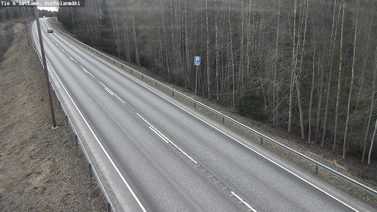 Weather Camera Image Road 6 Sotkamo, Korholanmäki, Sotkamo, Kainuu