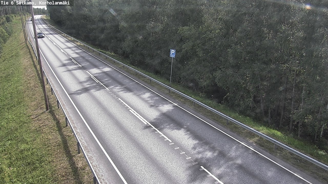 Weather Camera Image Road 6 Sotkamo, Korholanmäki, Sotkamo, Kainuu