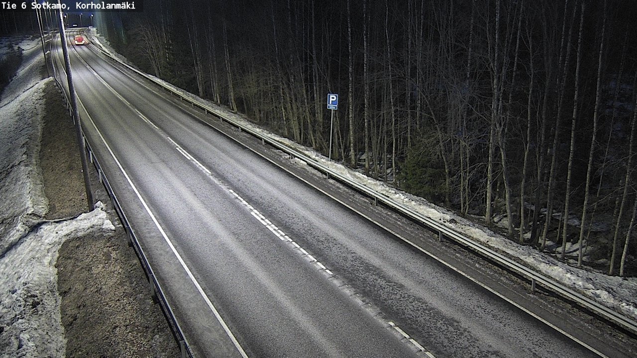 Weather Camera Image Road 6 Sotkamo, Korholanmäki, Sotkamo, Kainuu