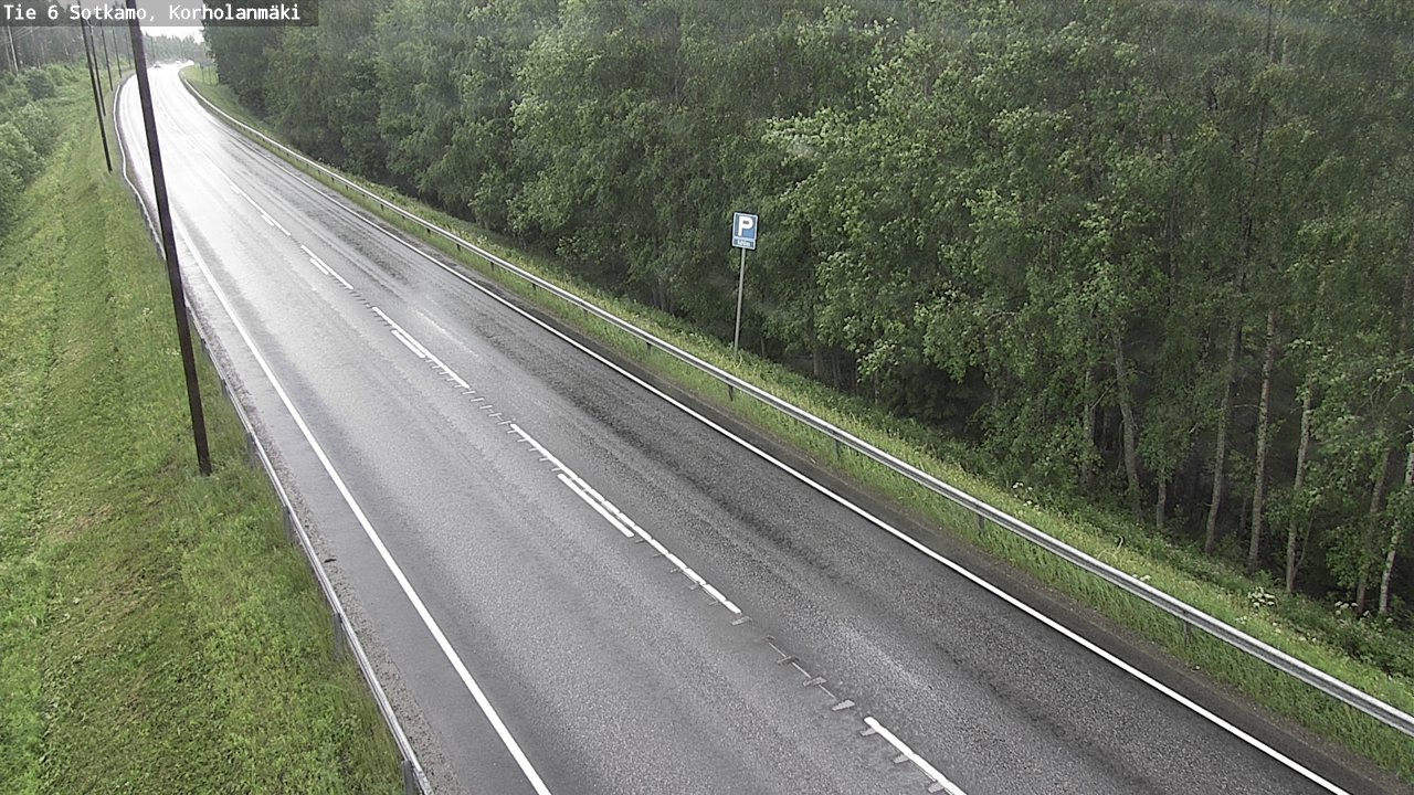 Kelikamerat Kuva Tie 6 Sotkamo, Korholanmäki, Sotkamo, Kainuu