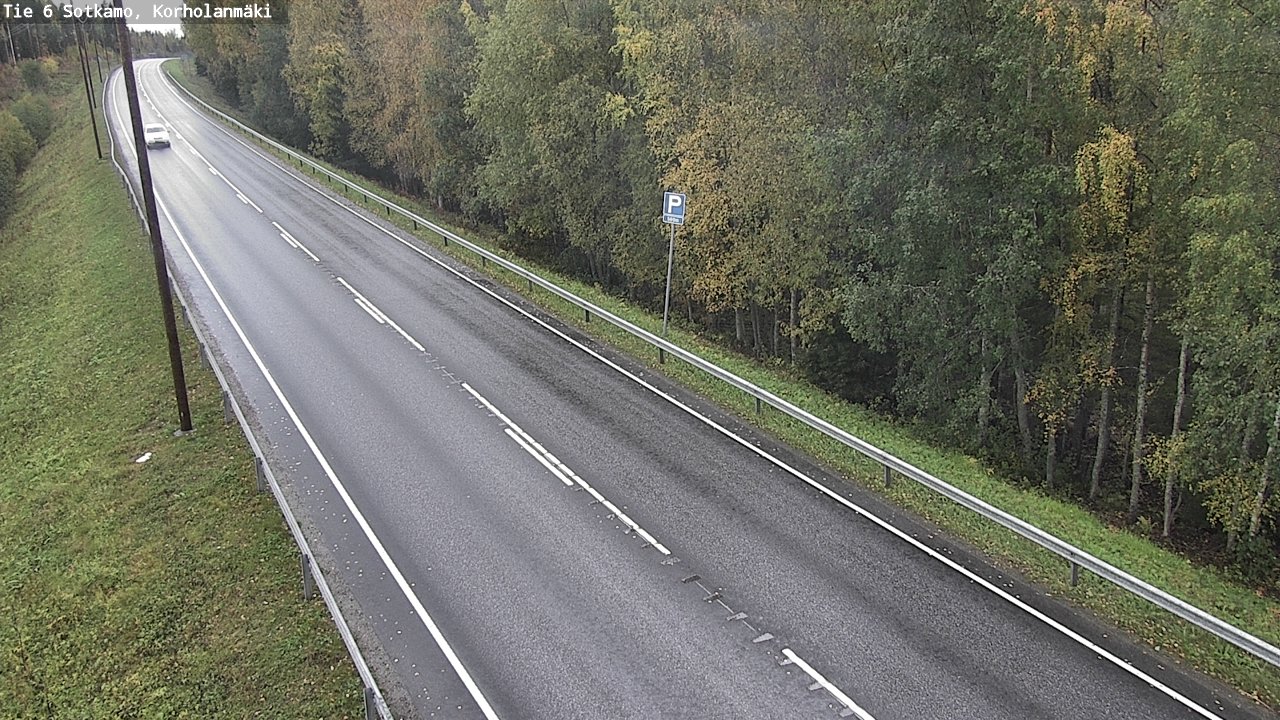 Kelikamerat Kuva Tie 6 Sotkamo, Korholanmäki, Sotkamo, Kainuu