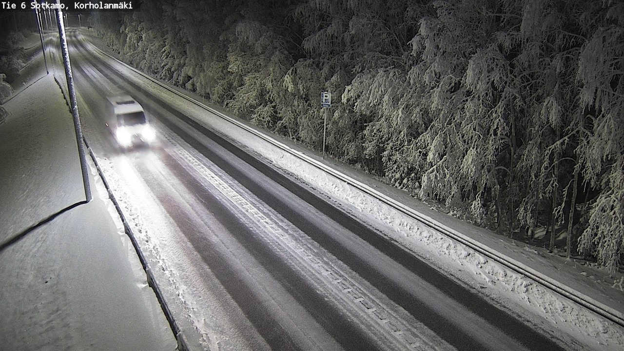 Kelikamerat Kuva Tie 6 Sotkamo, Korholanmäki, Sotkamo, Kainuu