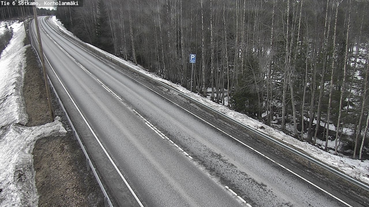 Weather Camera Image Road 6 Sotkamo, Korholanmäki, Sotkamo, Kainuu