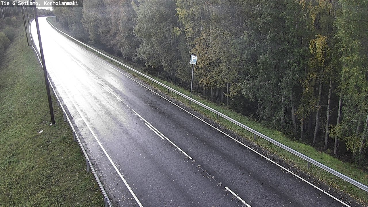 Weather Camera Image Road 6 Sotkamo, Korholanmäki, Sotkamo, Kainuu