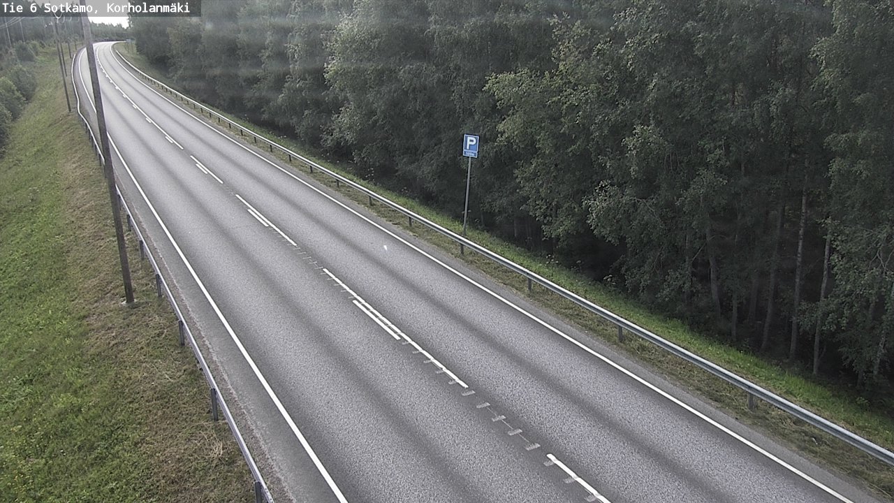 Weather Camera Image Road 6 Sotkamo, Korholanmäki, Sotkamo, Kainuu