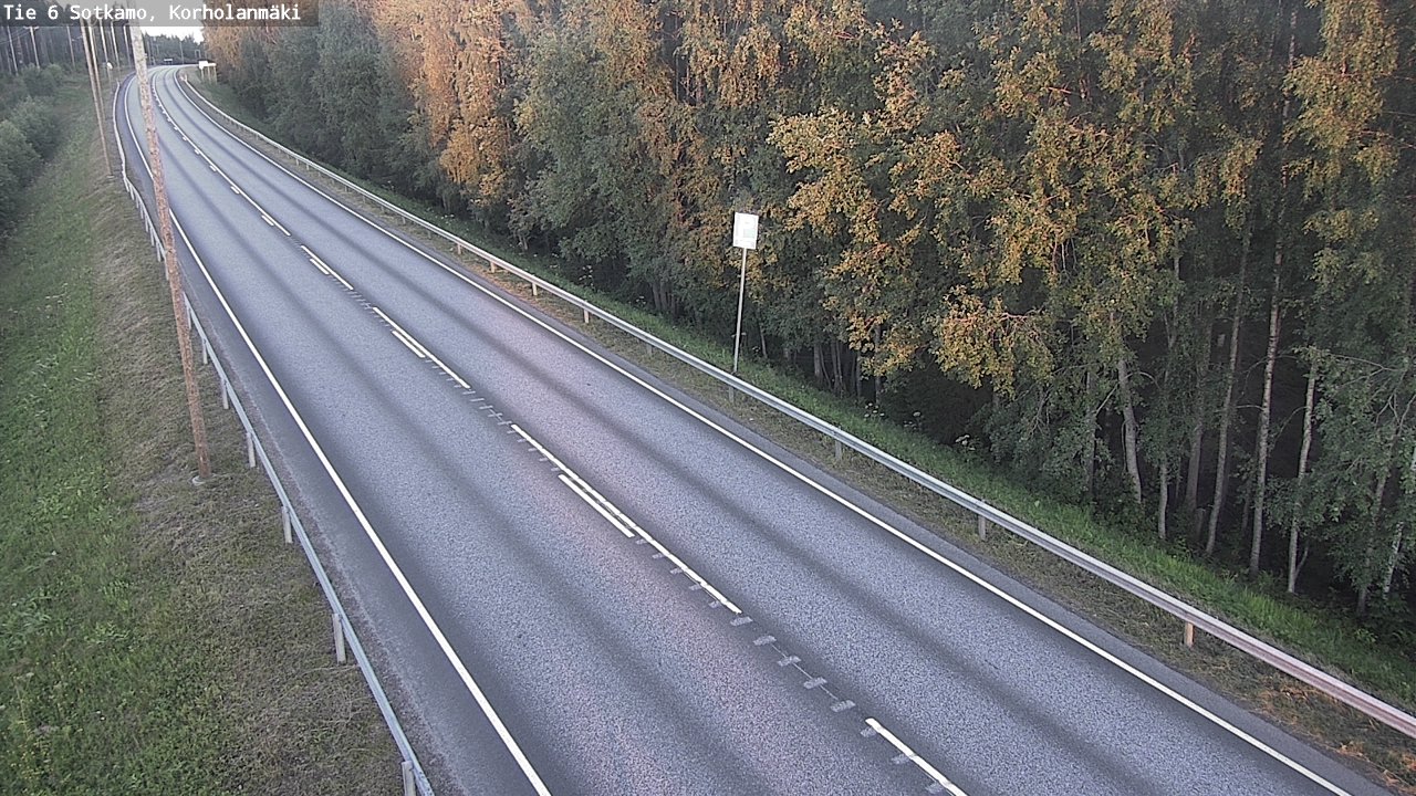 Kelikamerat Kuva Tie 6 Sotkamo, Korholanmäki, Sotkamo, Kainuu