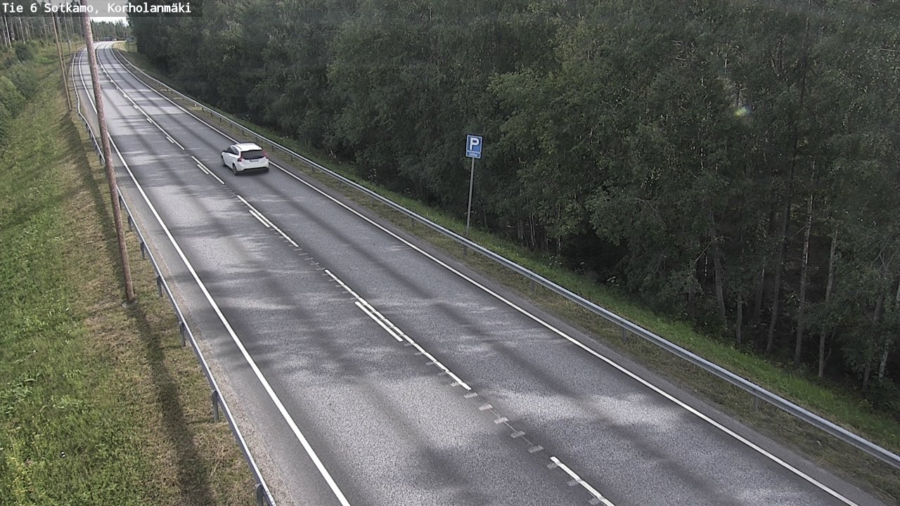 Weather Camera Image Road 6 Sotkamo, Korholanmäki, Sotkamo, Kainuu