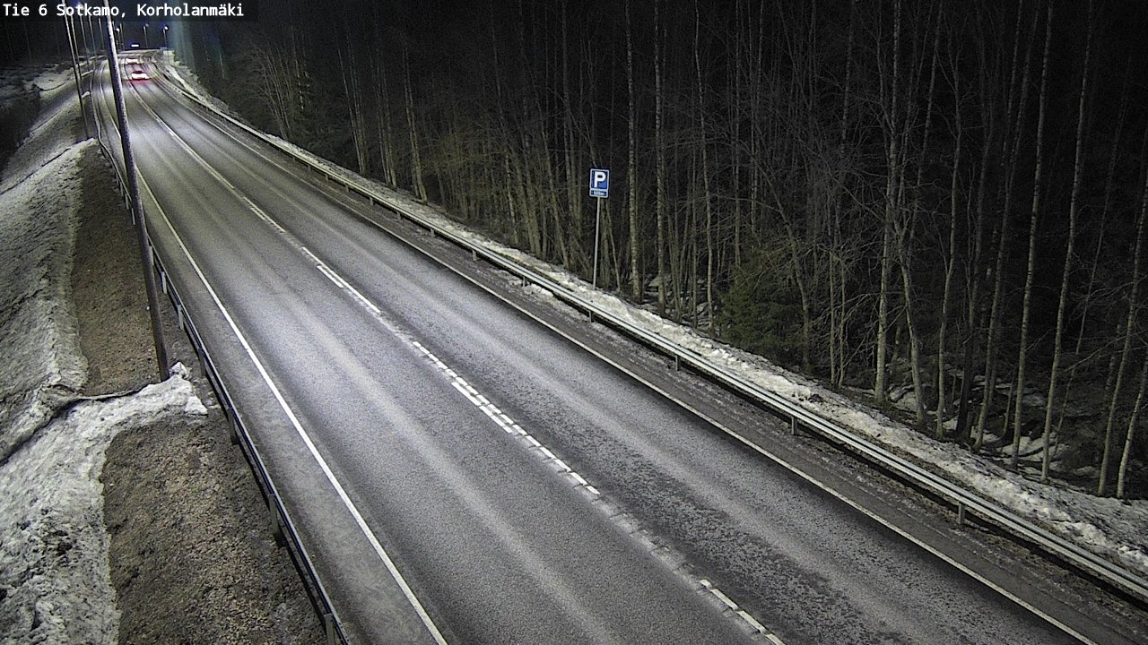 Weather Camera Image Road 6 Sotkamo, Korholanmäki, Sotkamo, Kainuu