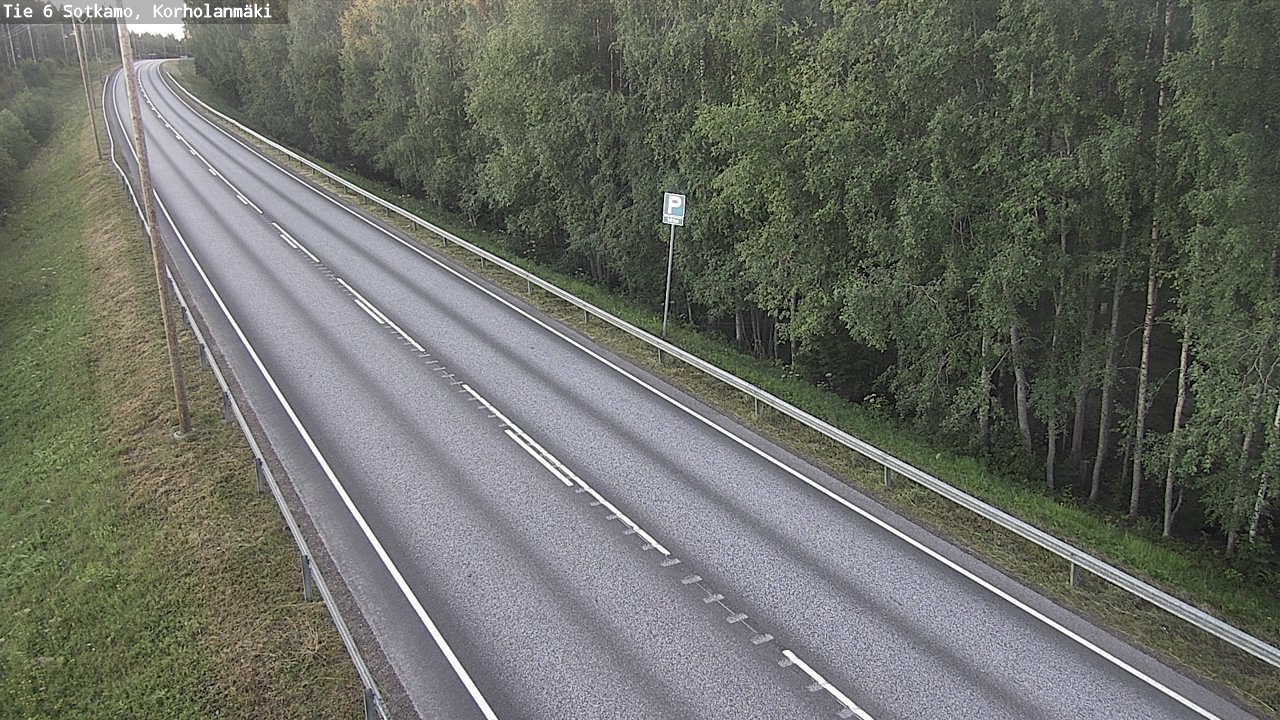 Kelikamerat Kuva Tie 6 Sotkamo, Korholanmäki, Sotkamo, Kainuu