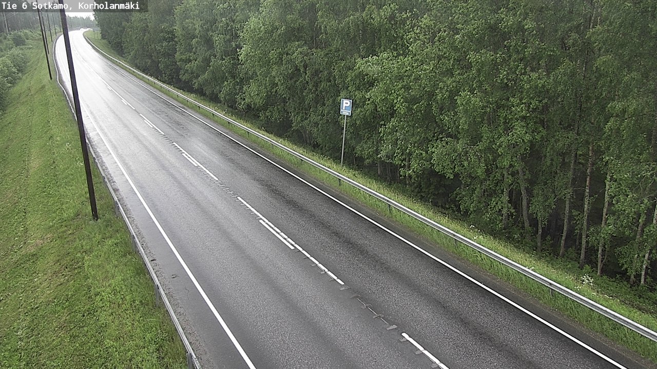 Kelikamerat Kuva Tie 6 Sotkamo, Korholanmäki, Sotkamo, Kainuu