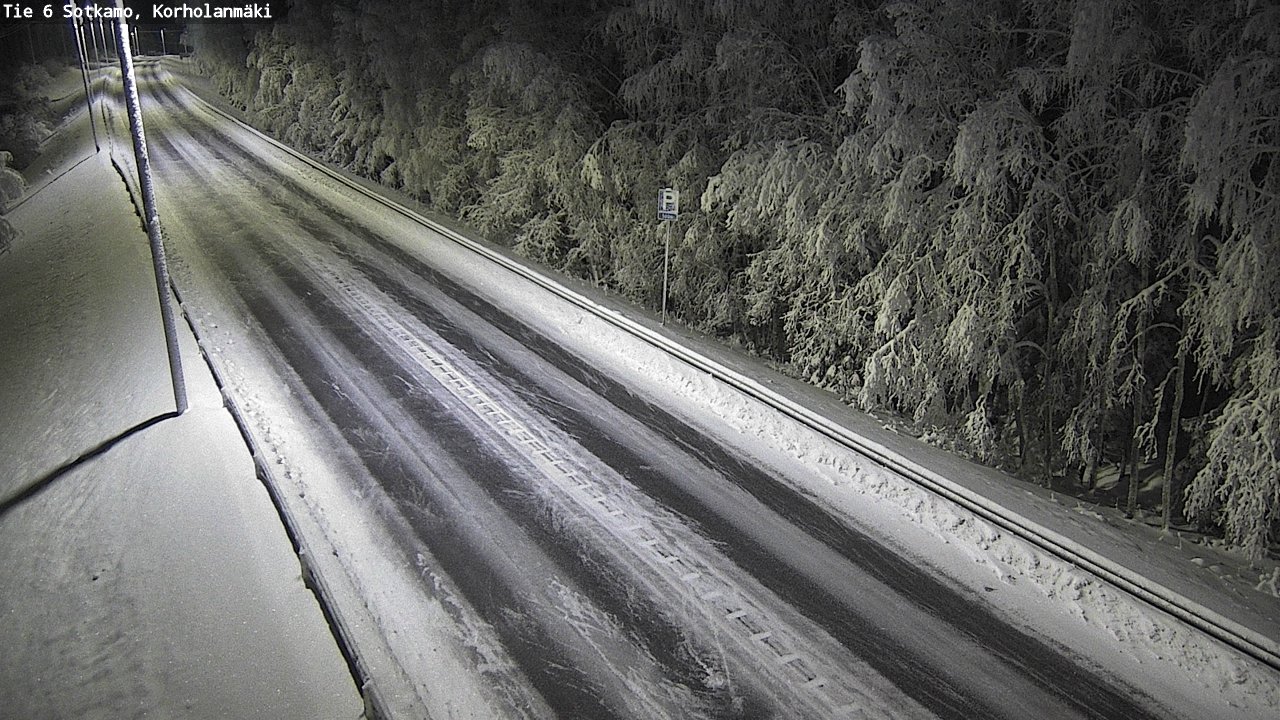 Kelikamerat Kuva Tie 6 Sotkamo, Korholanmäki, Sotkamo, Kainuu