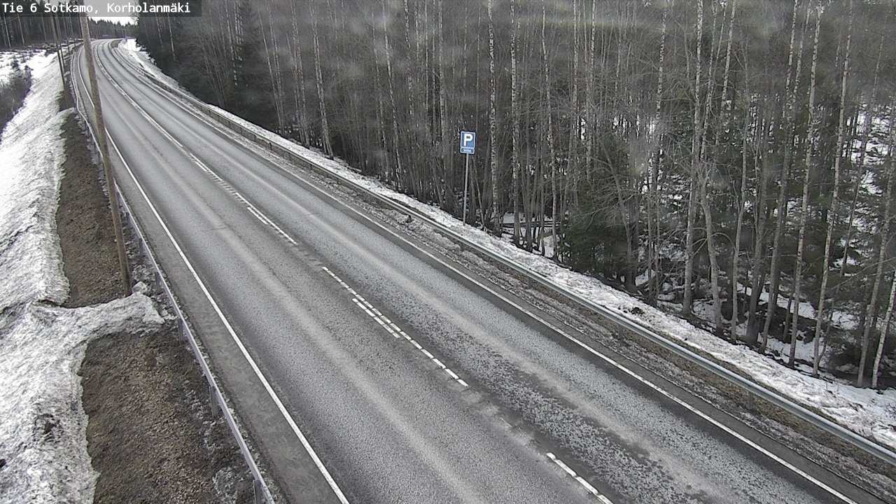 Weather Camera Image Road 6 Sotkamo, Korholanmäki, Sotkamo, Kainuu