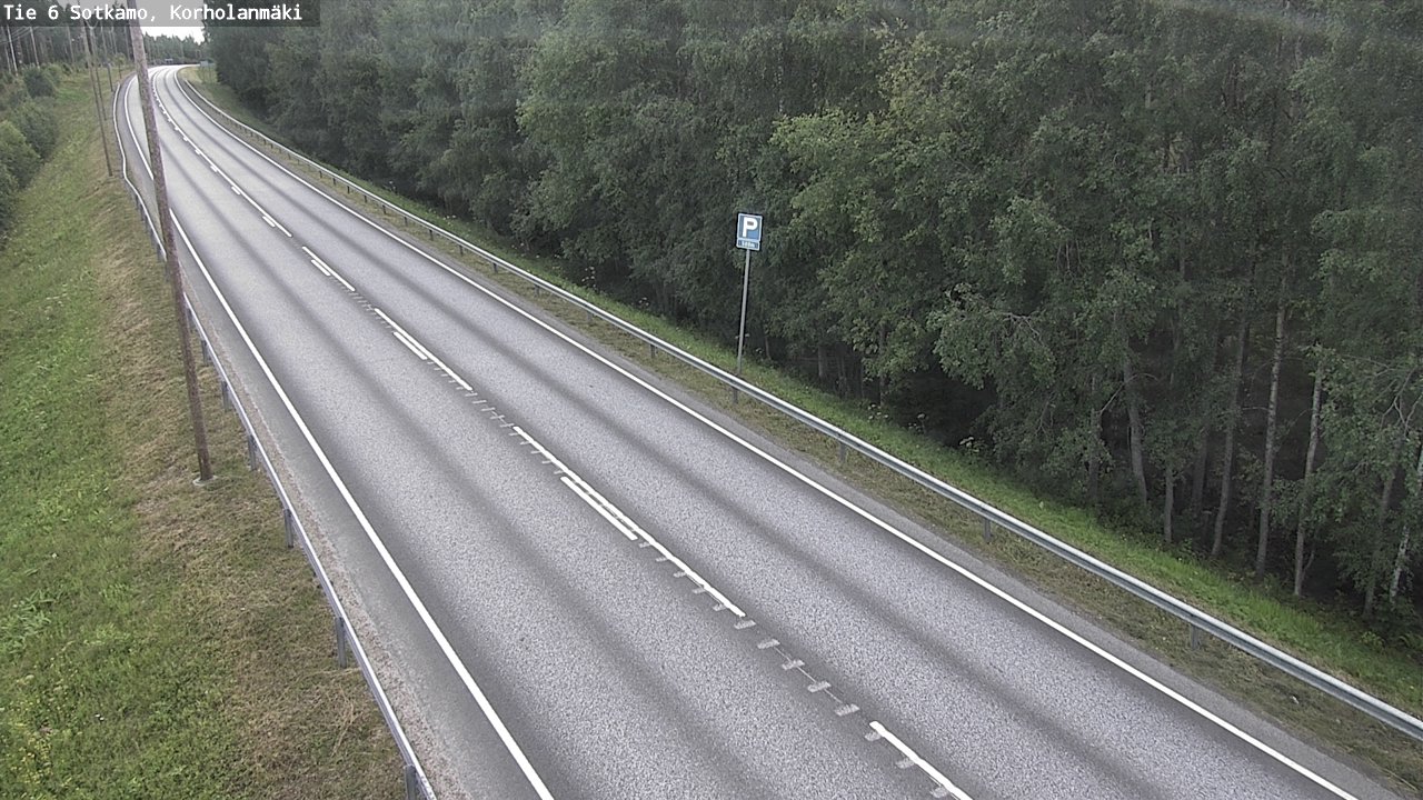Weather Camera Image Road 6 Sotkamo, Korholanmäki, Sotkamo, Kainuu