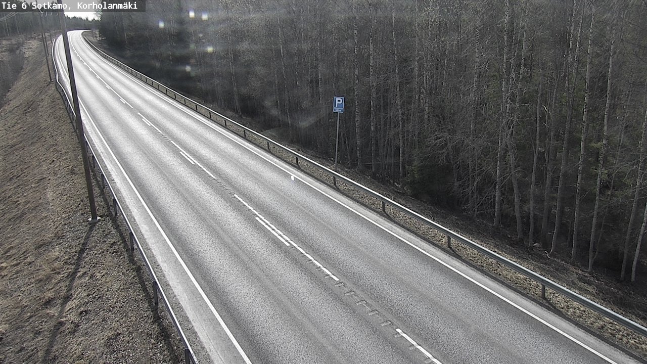 Weather Camera Image Road 6 Sotkamo, Korholanmäki, Sotkamo, Kainuu