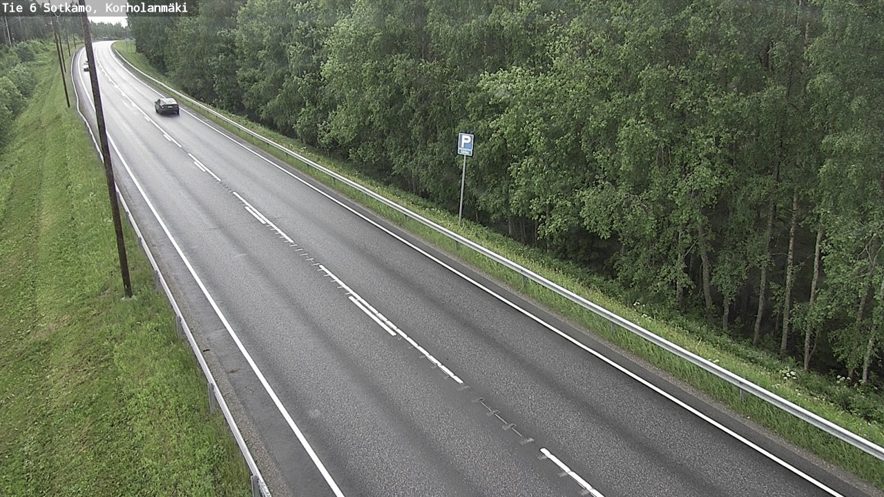 Kelikamerat Kuva Tie 6 Sotkamo, Korholanmäki, Sotkamo, Kainuu