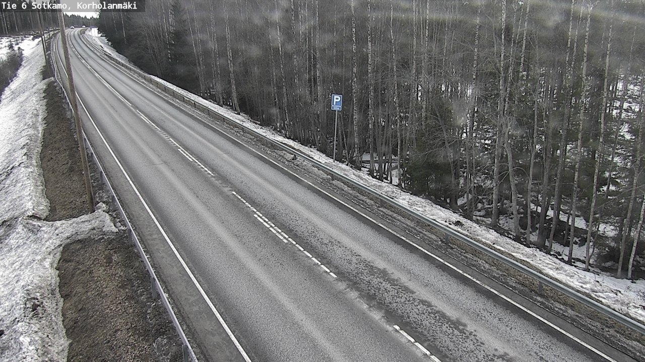 Weather Camera Image Road 6 Sotkamo, Korholanmäki, Sotkamo, Kainuu