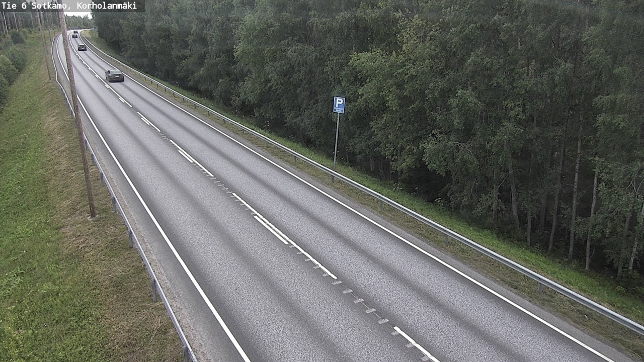 Weather Camera Image Road 6 Sotkamo, Korholanmäki, Sotkamo, Kainuu