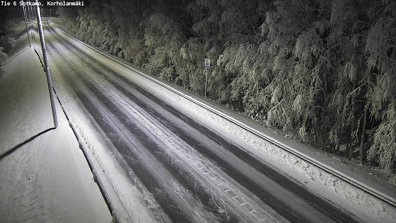 Kelikamerat Kuva Tie 6 Sotkamo, Korholanmäki, Sotkamo, Kainuu