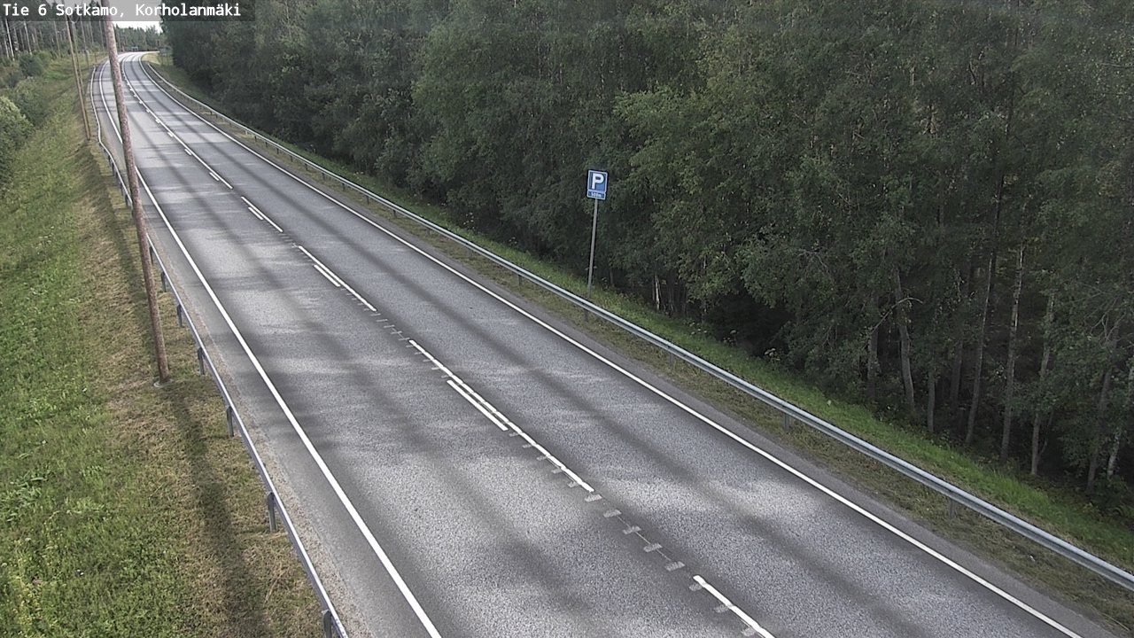 Weather Camera Image Road 6 Sotkamo, Korholanmäki, Sotkamo, Kainuu