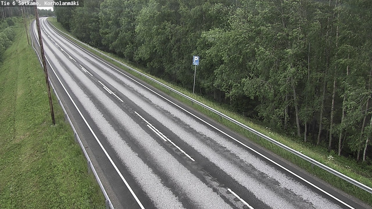 Weather Camera Image Road 6 Sotkamo, Korholanmäki, Sotkamo, Kainuu
