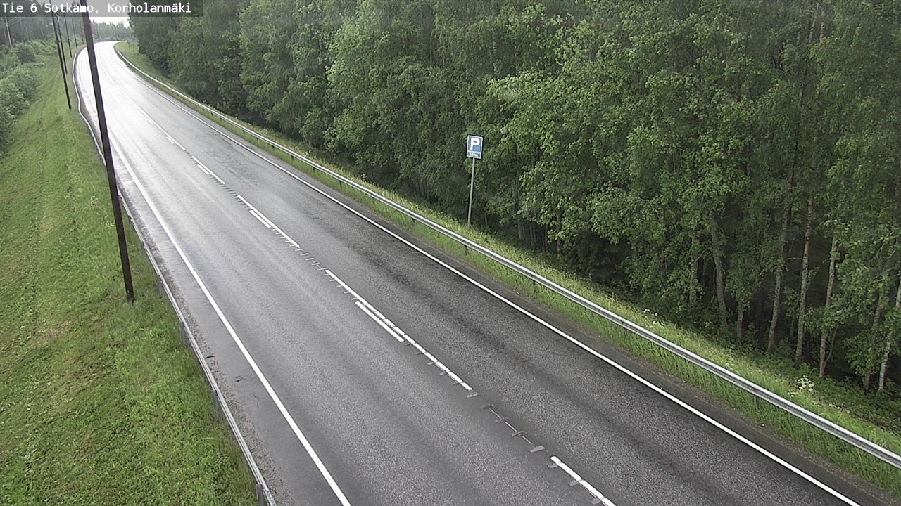 Kelikamerat Kuva Tie 6 Sotkamo, Korholanmäki, Sotkamo, Kainuu