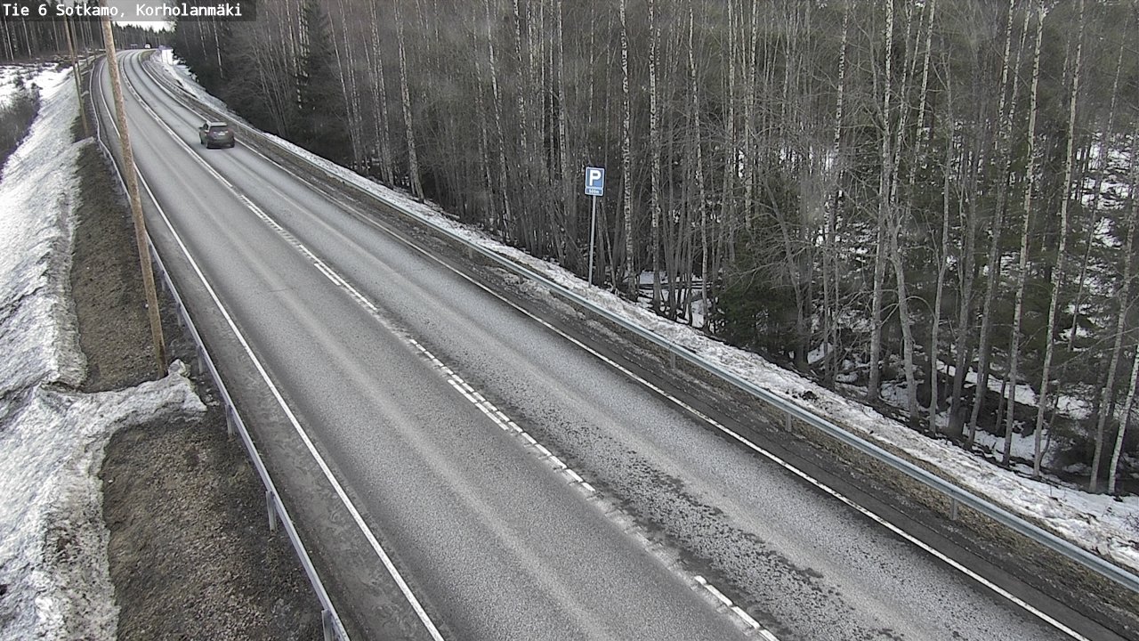 Weather Camera Image Road 6 Sotkamo, Korholanmäki, Sotkamo, Kainuu
