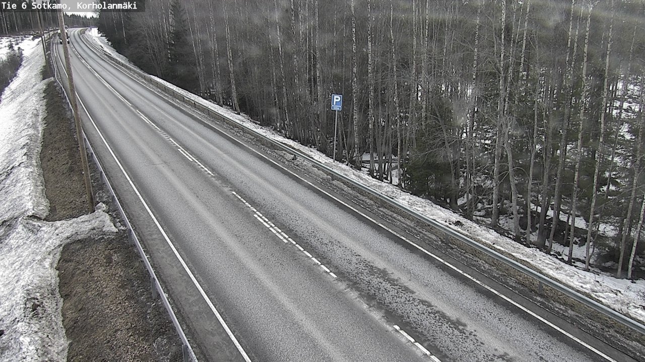 Weather Camera Image Road 6 Sotkamo, Korholanmäki, Sotkamo, Kainuu