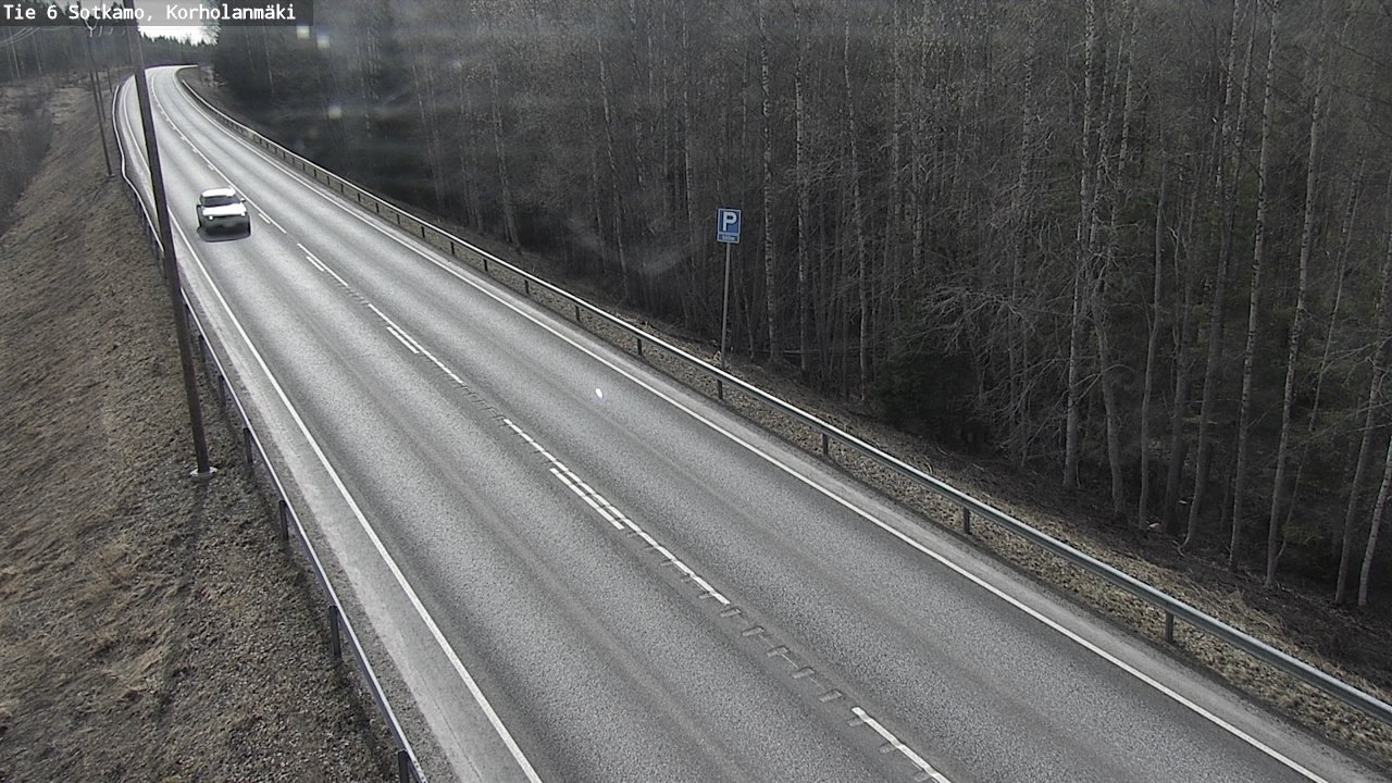 Weather Camera Image Road 6 Sotkamo, Korholanmäki, Sotkamo, Kainuu
