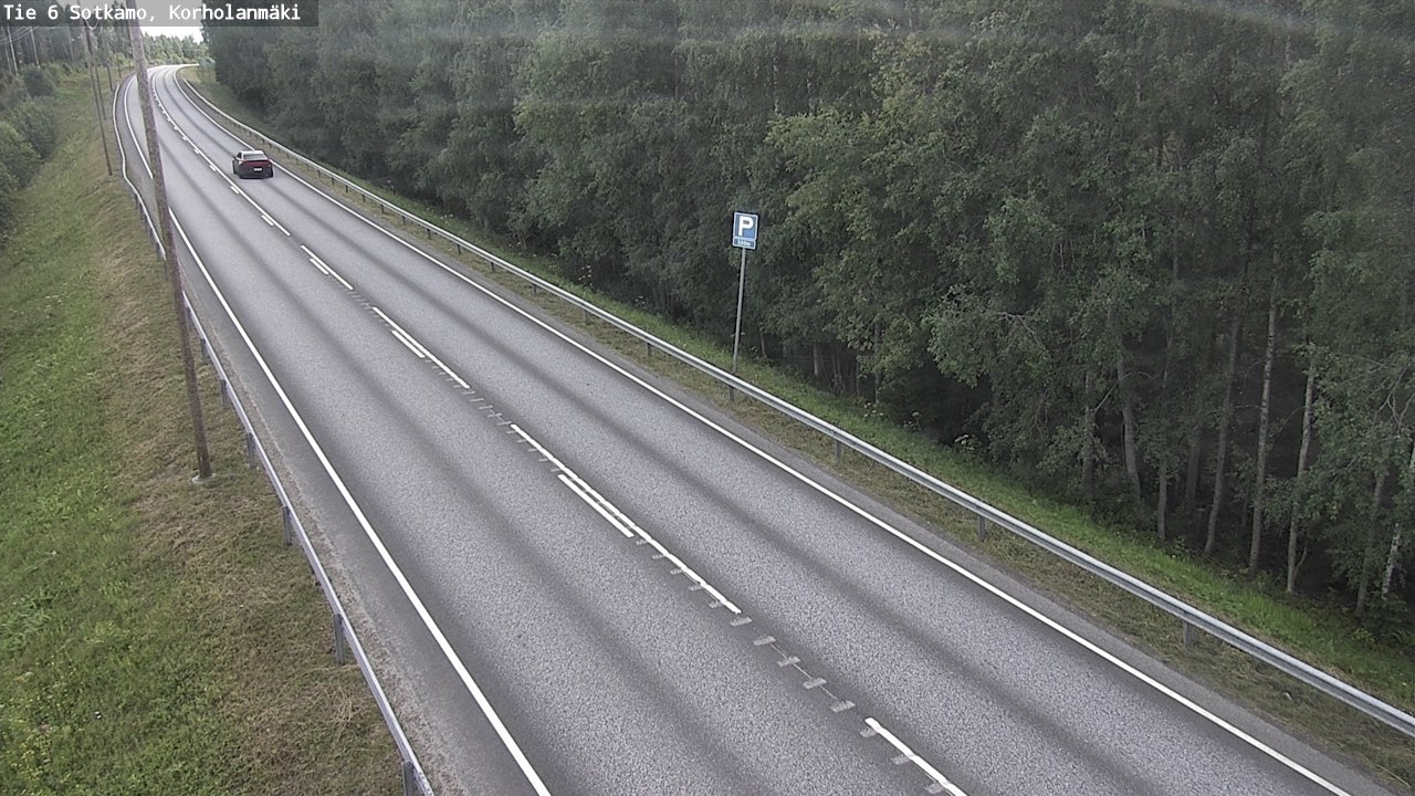 Weather Camera Image Road 6 Sotkamo, Korholanmäki, Sotkamo, Kainuu