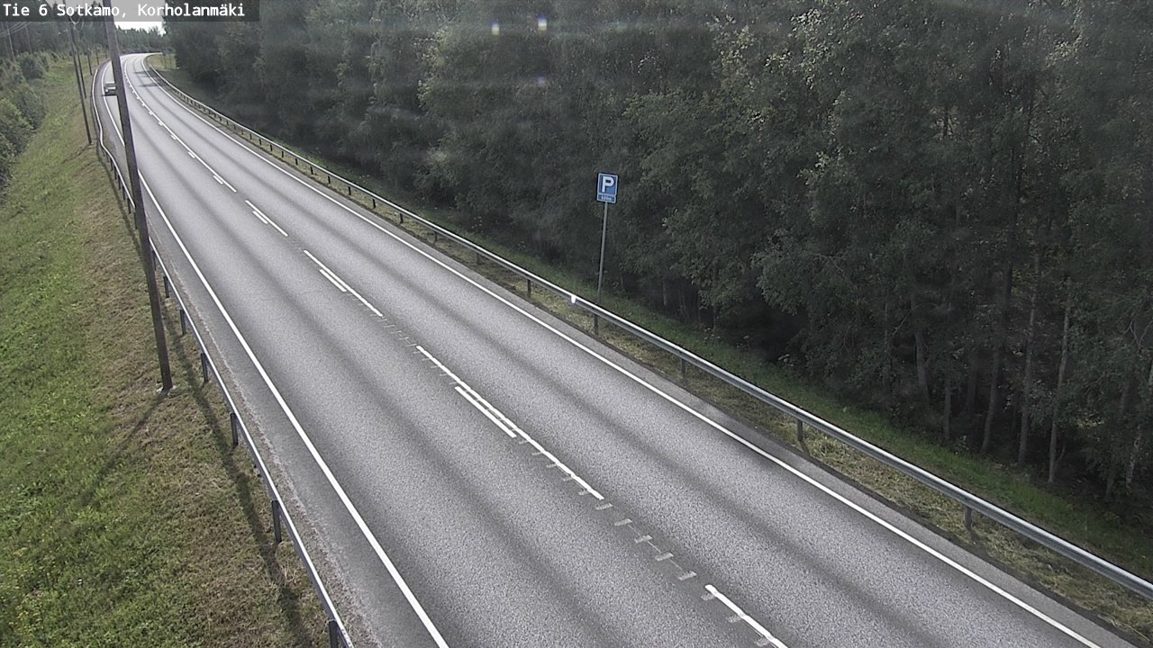 Weather Camera Image Road 6 Sotkamo, Korholanmäki, Sotkamo, Kainuu