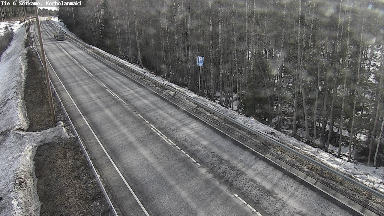 Weather Camera Image Road 6 Sotkamo, Korholanmäki, Sotkamo, Kainuu