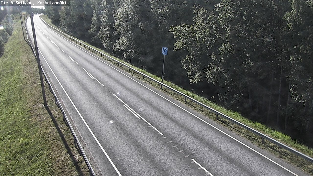 Weather Camera Image Road 6 Sotkamo, Korholanmäki, Sotkamo, Kainuu