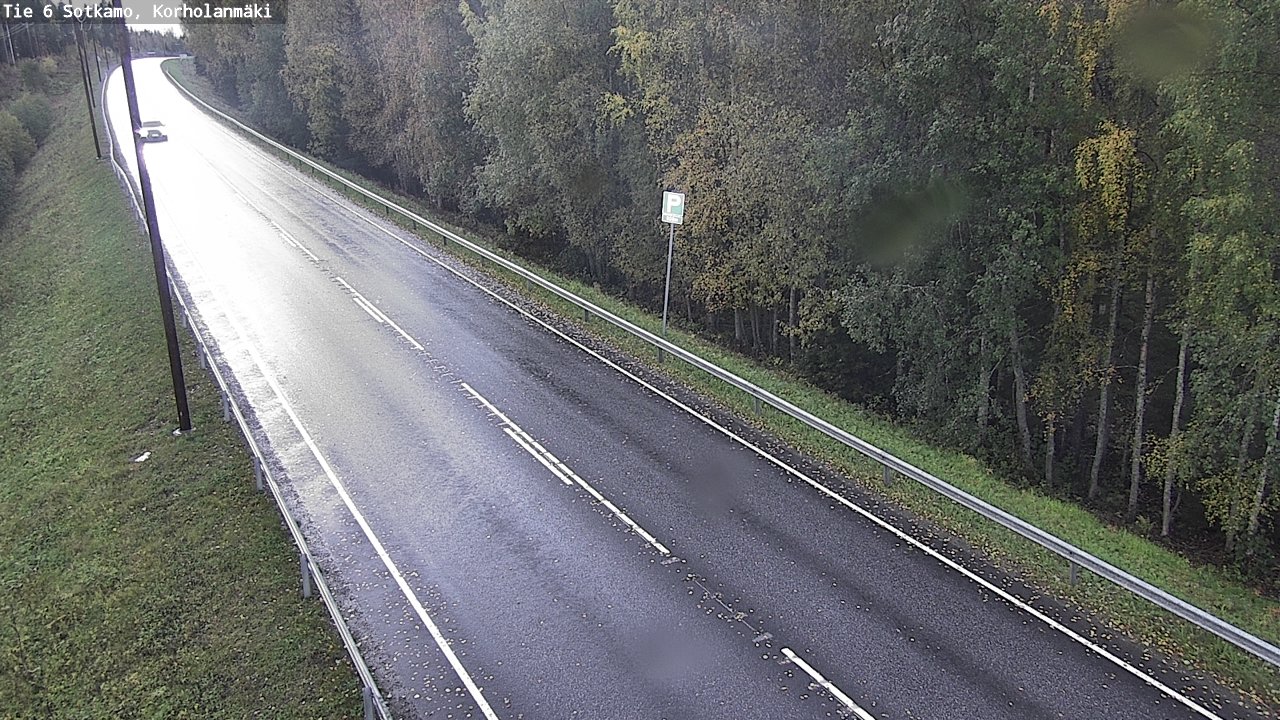 Weather Camera Image Road 6 Sotkamo, Korholanmäki, Sotkamo, Kainuu