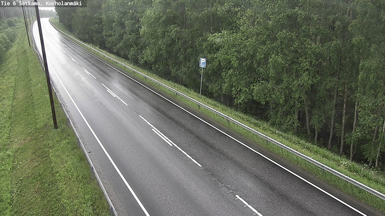 Kelikamerat Kuva Tie 6 Sotkamo, Korholanmäki, Sotkamo, Kainuu