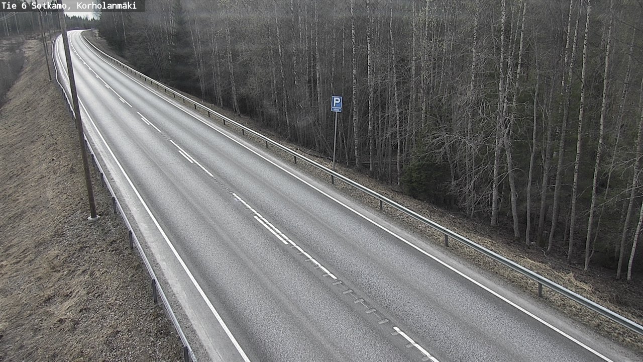 Weather Camera Image Road 6 Sotkamo, Korholanmäki, Sotkamo, Kainuu