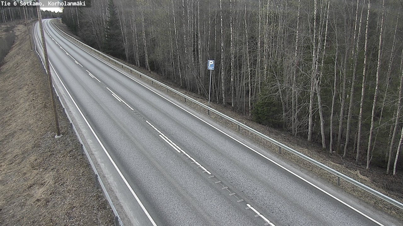 Weather Camera Image Road 6 Sotkamo, Korholanmäki, Sotkamo, Kainuu