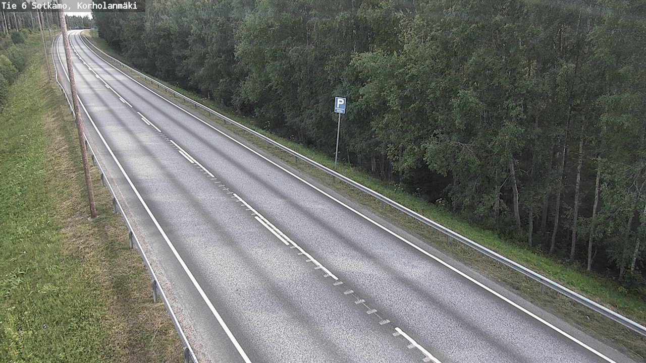 Weather Camera Image Road 6 Sotkamo, Korholanmäki, Sotkamo, Kainuu