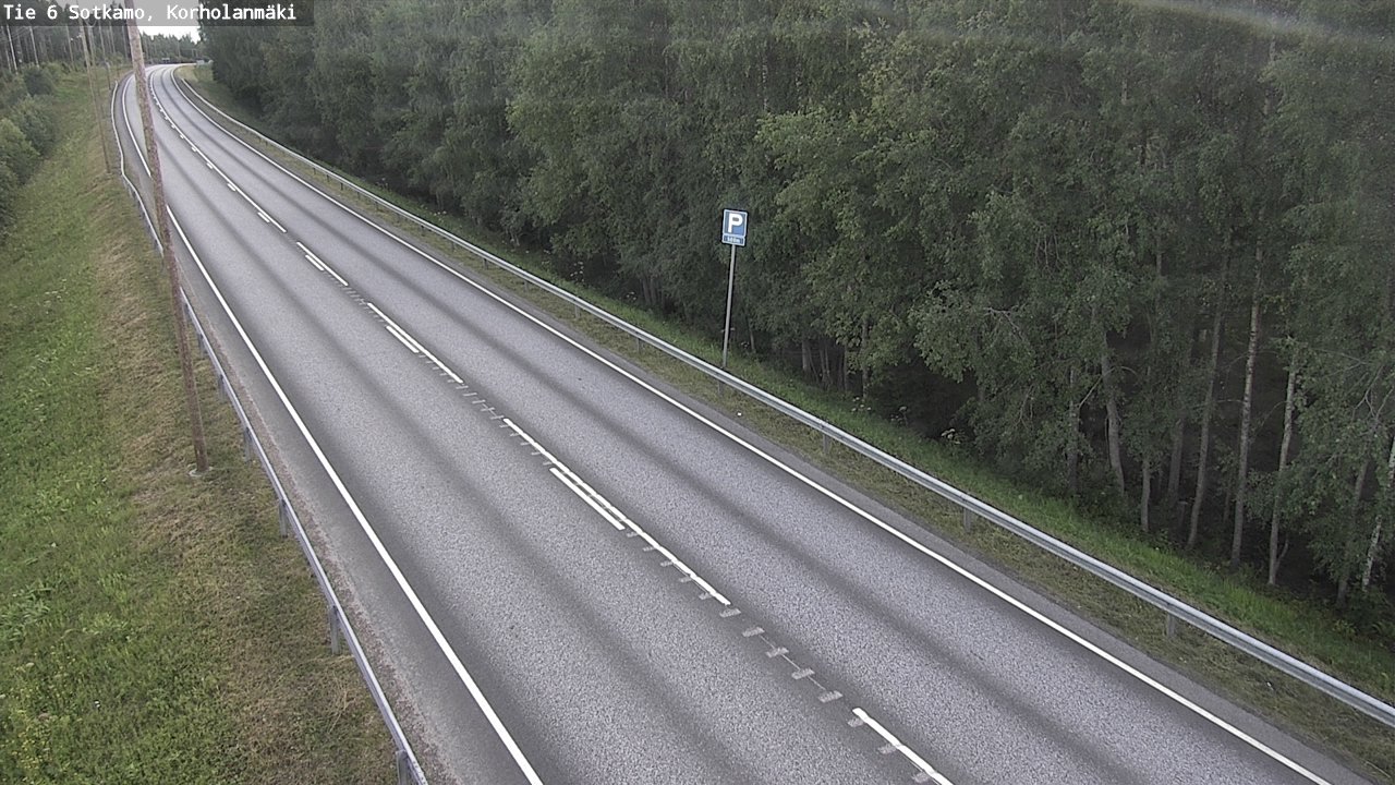 Kelikamerat Kuva Tie 6 Sotkamo, Korholanmäki, Sotkamo, Kainuu