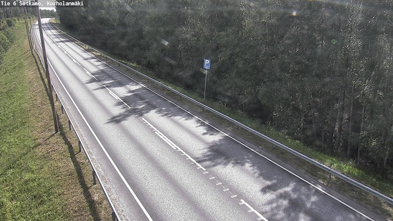 Weather Camera Image Road 6 Sotkamo, Korholanmäki, Sotkamo, Kainuu