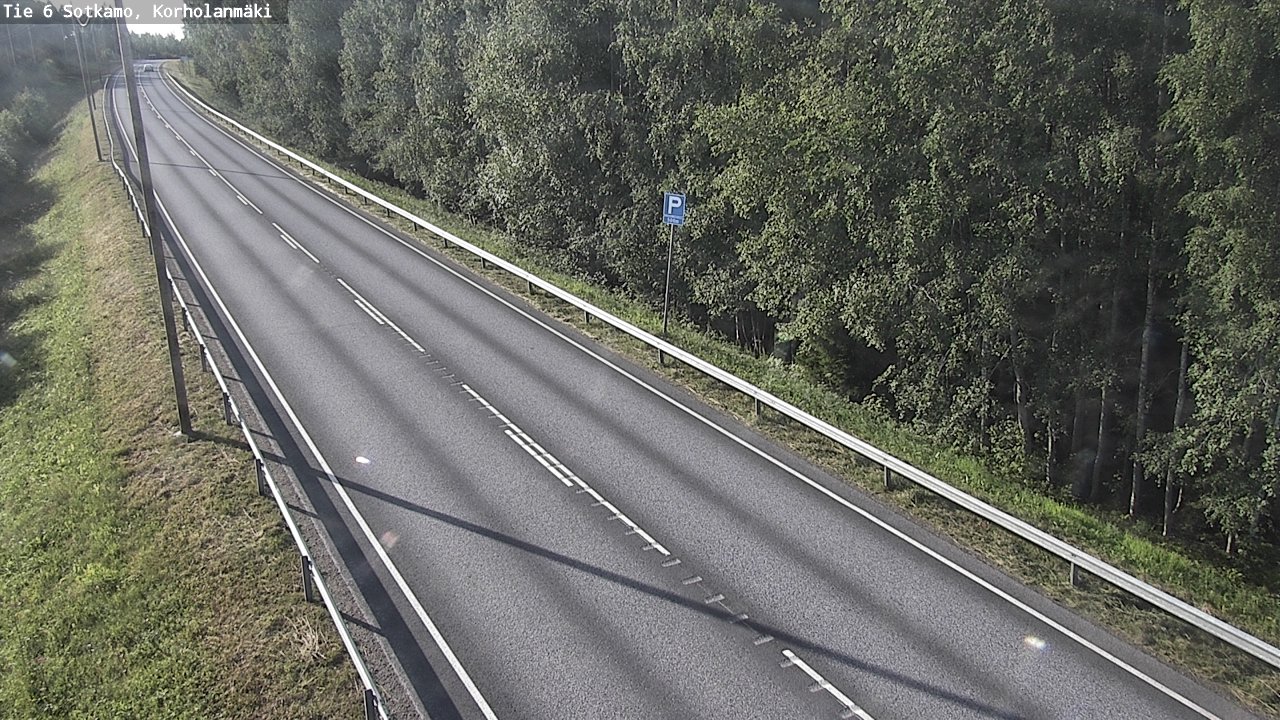 Weather Camera Image Road 6 Sotkamo, Korholanmäki, Sotkamo, Kainuu