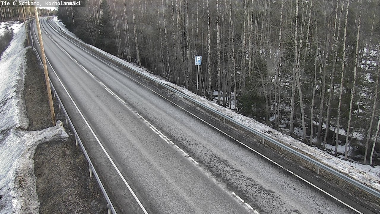 Weather Camera Image Road 6 Sotkamo, Korholanmäki, Sotkamo, Kainuu