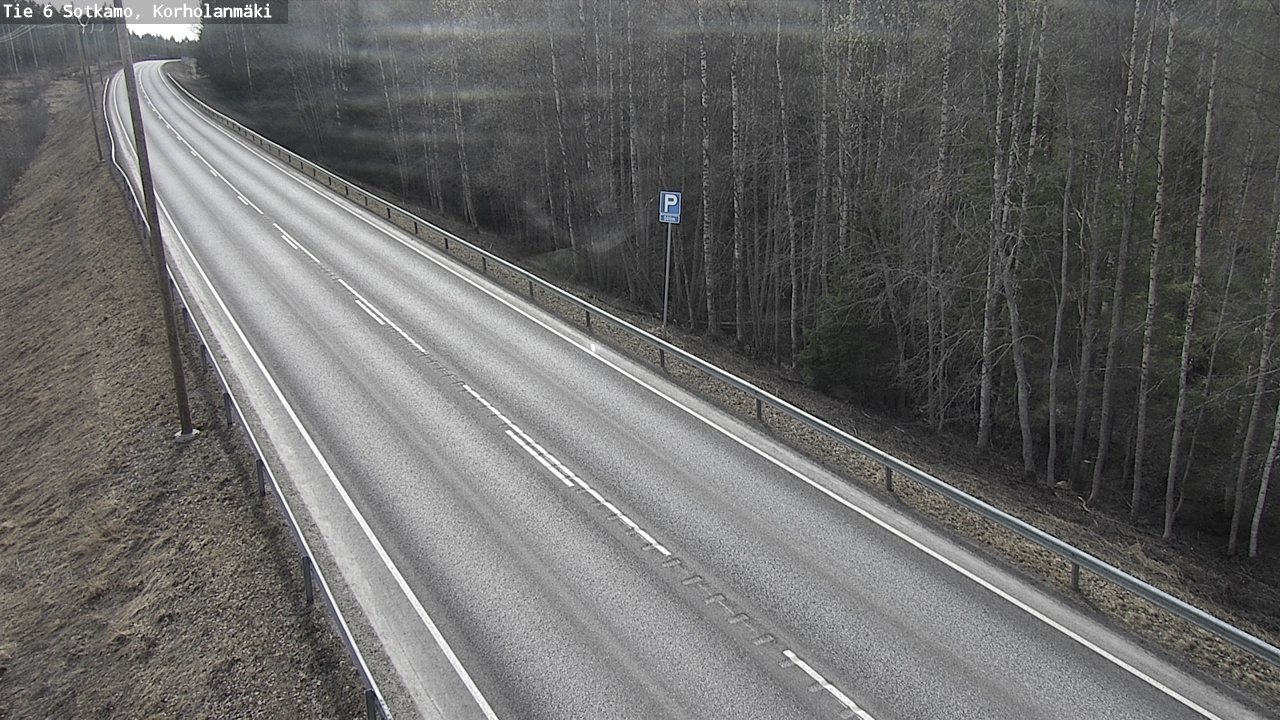 Weather Camera Image Road 6 Sotkamo, Korholanmäki, Sotkamo, Kainuu