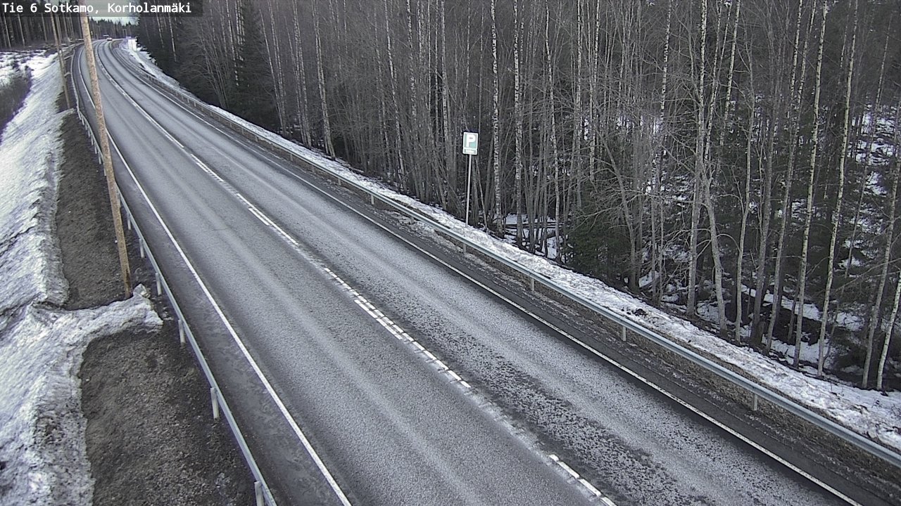Weather Camera Image Road 6 Sotkamo, Korholanmäki, Sotkamo, Kainuu