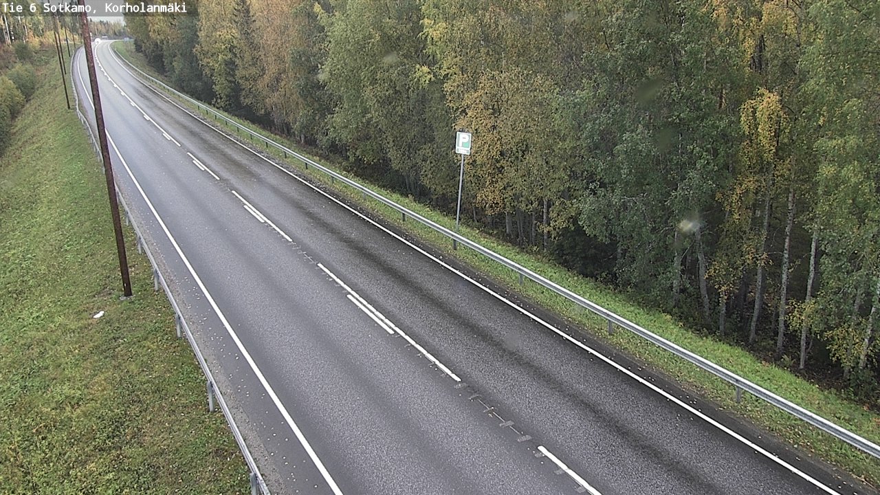 Kelikamerat Kuva Tie 6 Sotkamo, Korholanmäki, Sotkamo, Kainuu