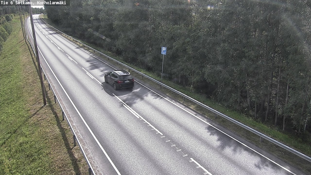 Weather Camera Image Road 6 Sotkamo, Korholanmäki, Sotkamo, Kainuu