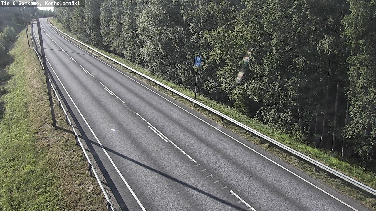 Weather Camera Image Road 6 Sotkamo, Korholanmäki, Sotkamo, Kainuu