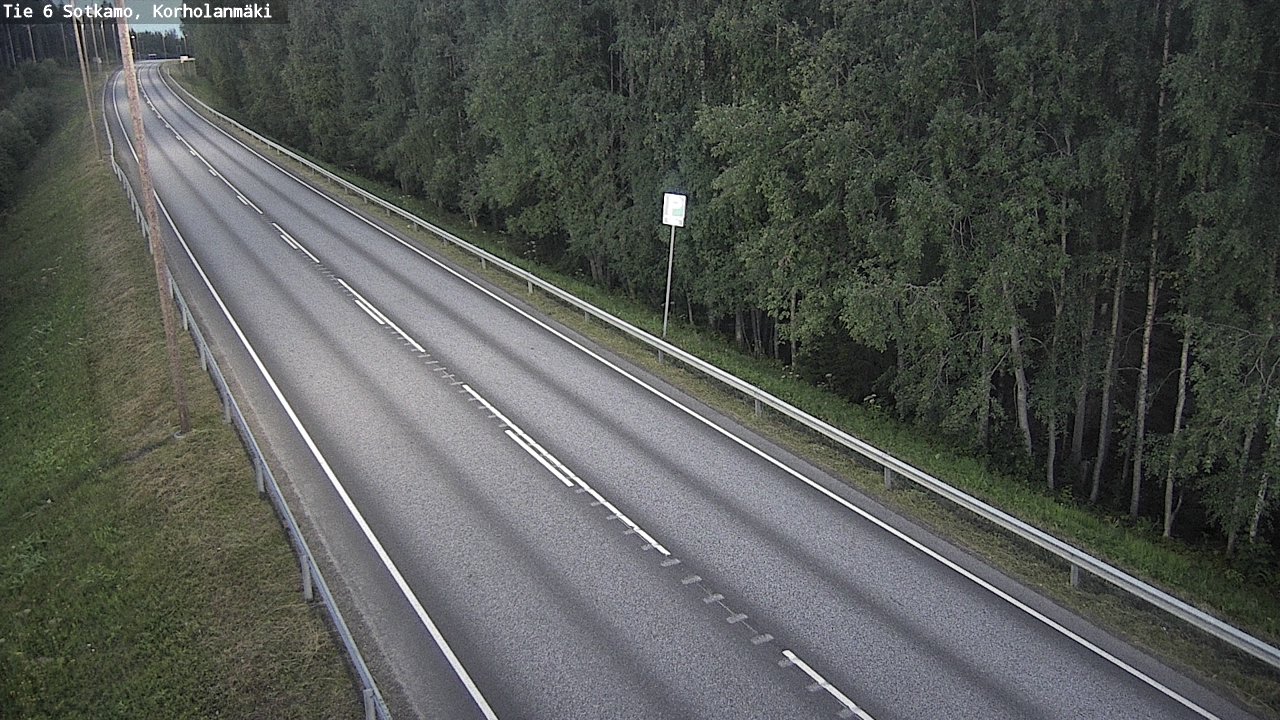 Kelikamerat Kuva Tie 6 Sotkamo, Korholanmäki, Sotkamo, Kainuu