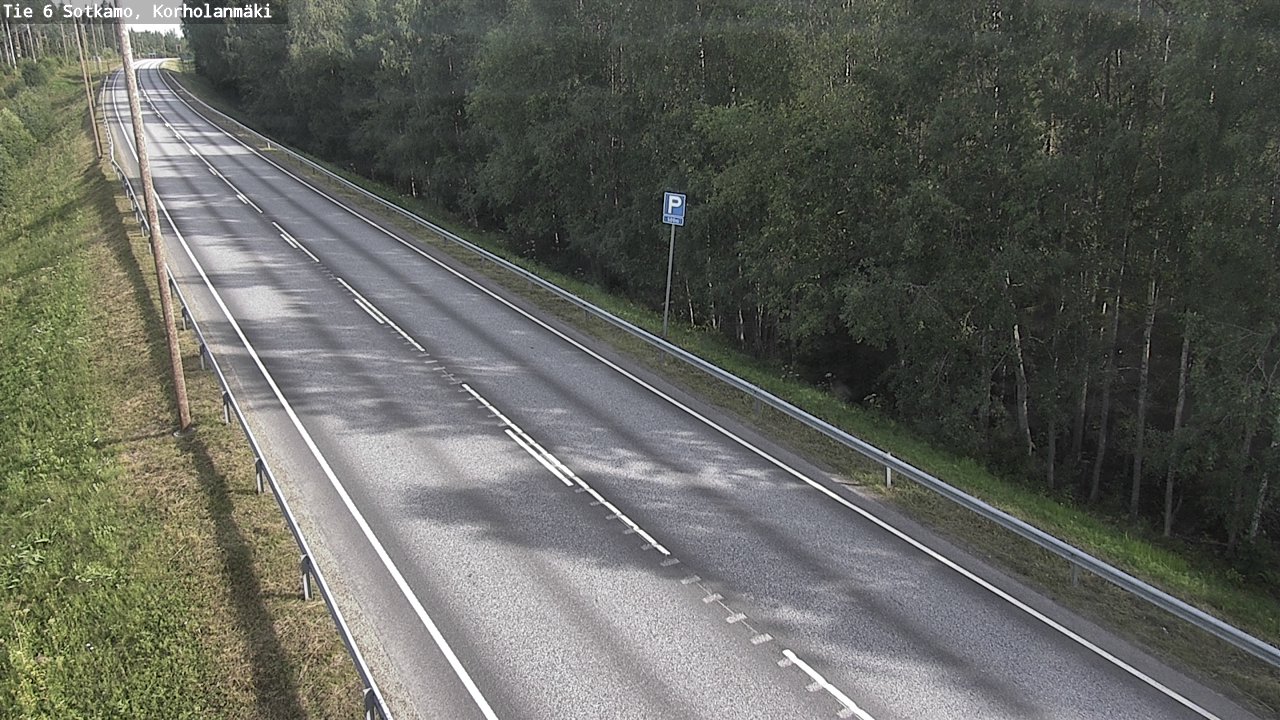Weather Camera Image Road 6 Sotkamo, Korholanmäki, Sotkamo, Kainuu