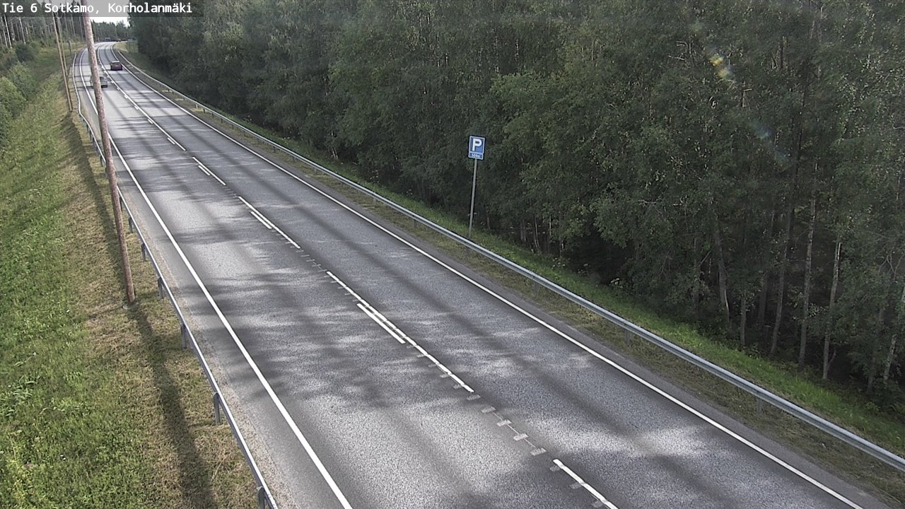 Weather Camera Image Road 6 Sotkamo, Korholanmäki, Sotkamo, Kainuu